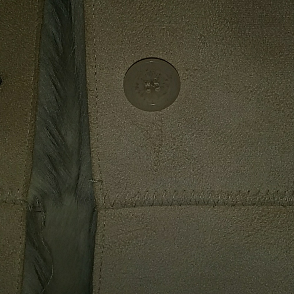 Clean suede fur coat - Picture 7 of 8